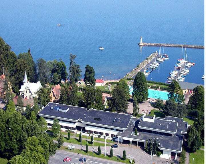 Hotell Bellevue Hjo község Kültér fotó